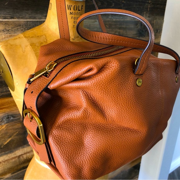 J. Crew Bags Nwt J Crew Bristol Convertible Satchel In Pebbled